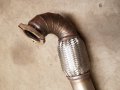 Volvo 3 inch downpipe met kat