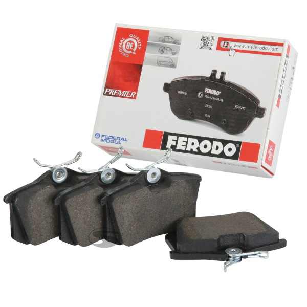 Ferodo Premier Serien Bremsbeläge Hinterachse FDB1604